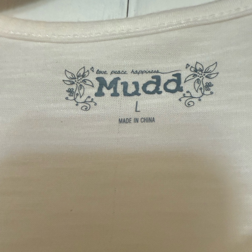 Mudd Women's Ombre Tank Top - White, Pink, and Brown - Picture 2 of 4